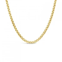 10K Yellow Gold 20" 2.3mm Round Box Chain
