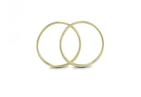 10K Yellow Gold 15mm Sleepers
