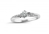 Glacier Fire Canadian Diamond 0.29CTW Engagement Ring