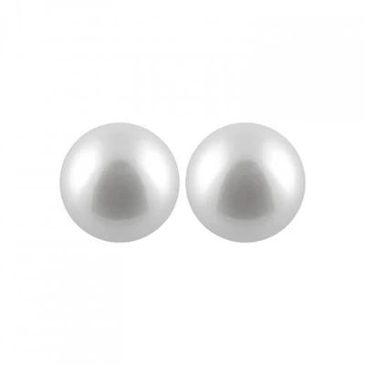 Freshwater 6-6.5mm White Pearl Studs
