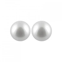 Freshwater 6-6.5mm White Pearl Studs