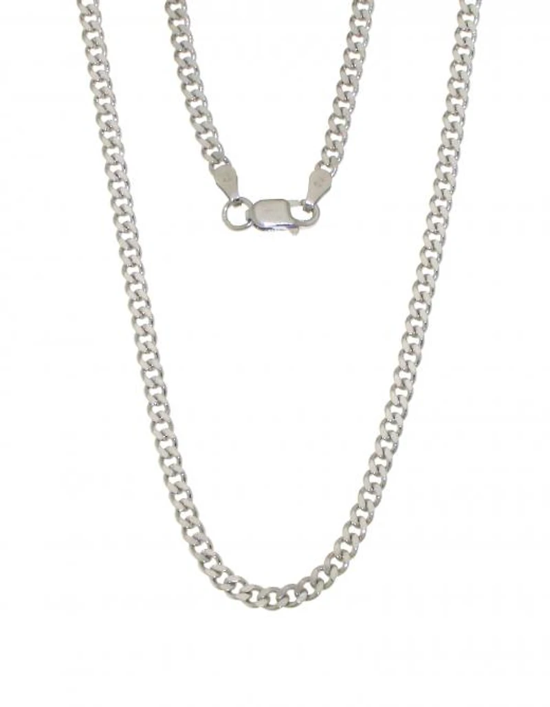 Sterling Silver 20" 2.8mm Curb Chain