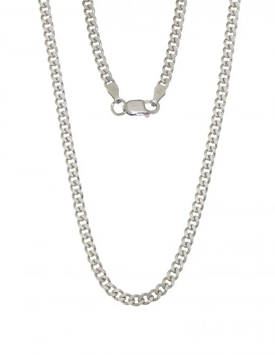 Sterling Silver 20" 2.8mm Curb Chain
