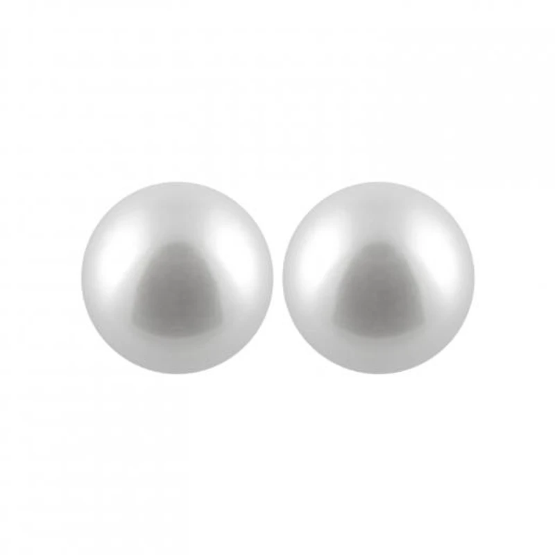 Freshwater 7-7.5mm White Pearl Studs