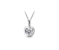 Glacier Fire Canadian Diamond 14KT White Gold 0.40CT Pendant