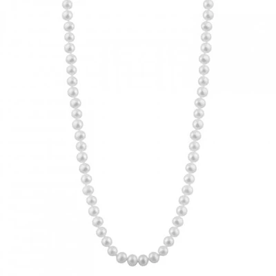 Freshwater 6-6.6mm White Pearl Necklace