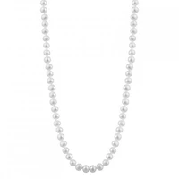 Freshwater 6-6.6mm White Pearl Necklace