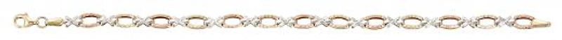 10K Rose Gold Circle Bracelet