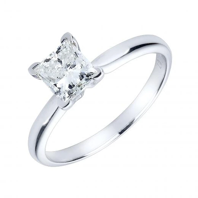 Melody Princess Cut 0.70CT Diamond Ring