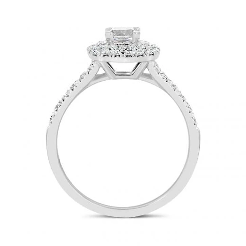 Glacier Fire Canadian Diamond 0.80CTW White Gold Bridal Ring