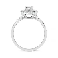Glacier Fire Canadian Diamond 0.80CTW White Gold Bridal Ring