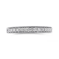 10K White Gold 0.25CTW Diamond Band