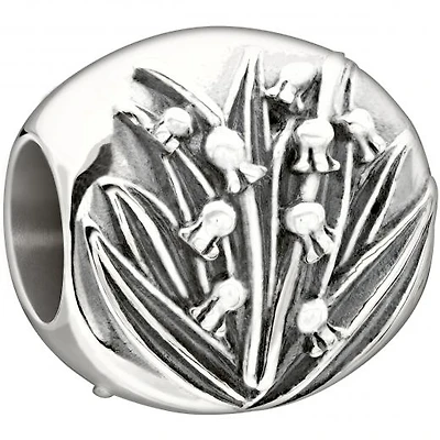 Chamilia Sterling Silver May Lily of The Valley