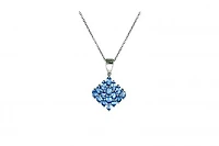 Sterling Silver Tanzanite Pendant