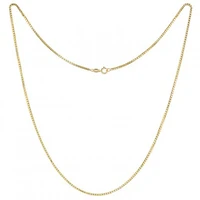 10K Yellow Gold 24" 2.2mm Semisolid Diamond Cut Box Chain