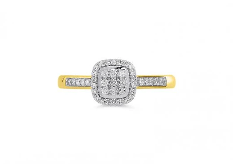 10K Yellow Gold Promise Ring
