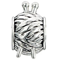 Sterling Silver Knit & Purl