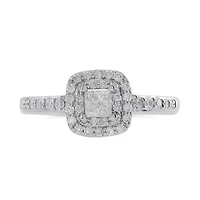 Glacier Fire 14K White Gold 0.50CTW Bridal Ring