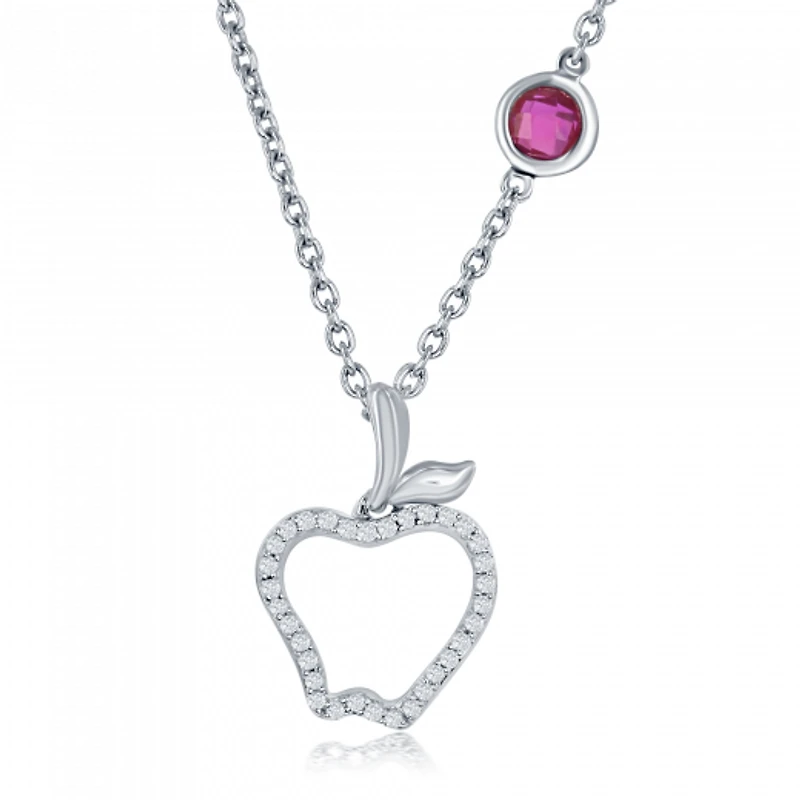 Enchanted Disney Snow White 0.10CTW Pendant