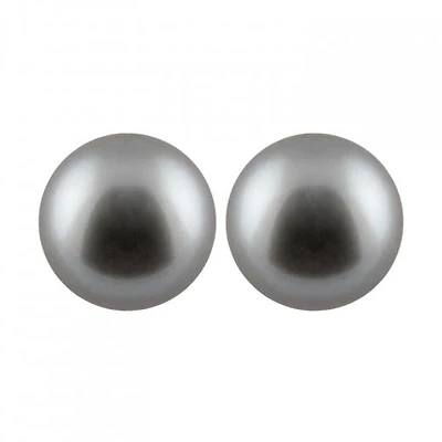 Large Pearl Stud Earrings