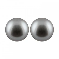 Large Pearl Stud Earrings