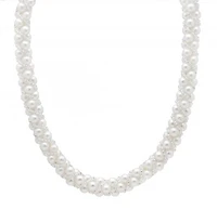 Braided Pearl Necklace