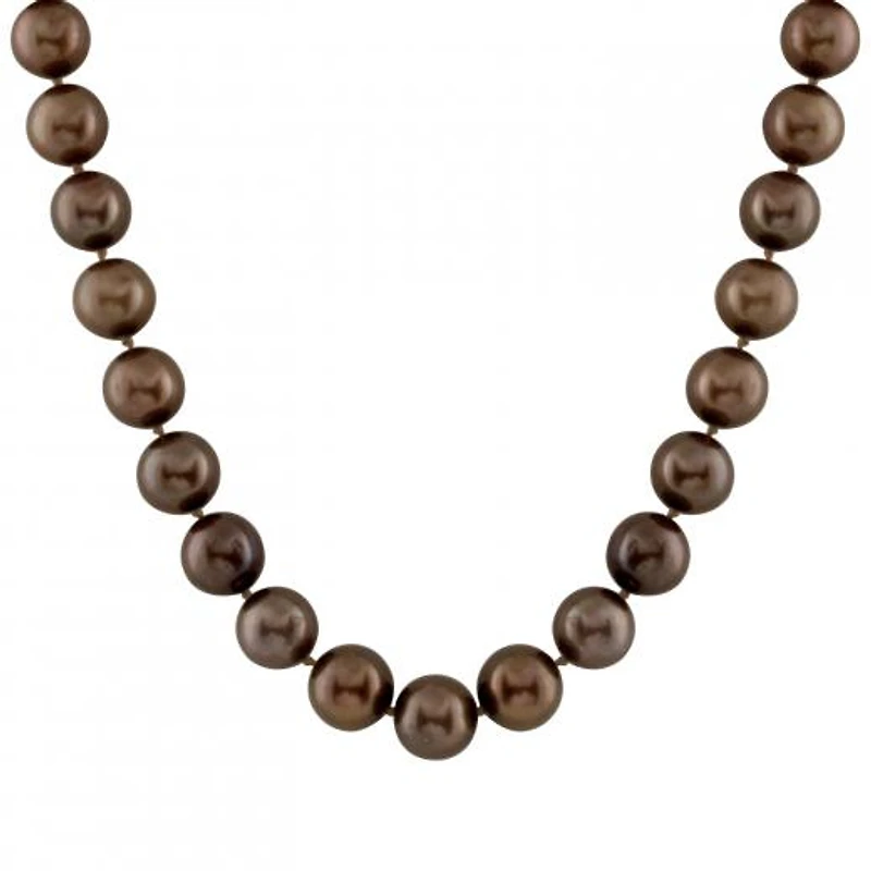 Chocolate Pearl Necklace