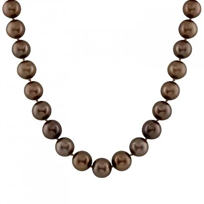 Chocolate Pearl Necklace