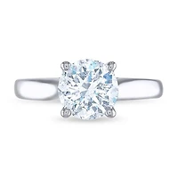 14K White Gold 2.01CT Harmony Diamond Solitaire Ring