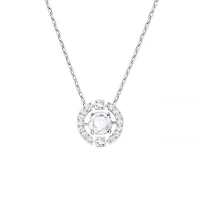 Swarovski Sparkling Dance Round Necklace
