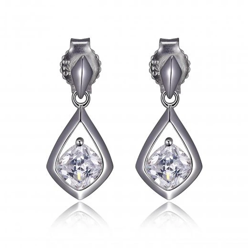 Elle "Promise" Cubic Zirconia Drop Earrings