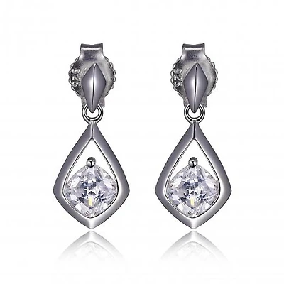 Elle "Promise" Cubic Zirconia Drop Earrings