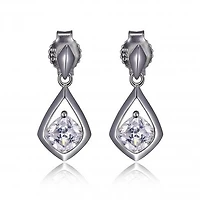 Elle "Promise" Cubic Zirconia Drop Earrings