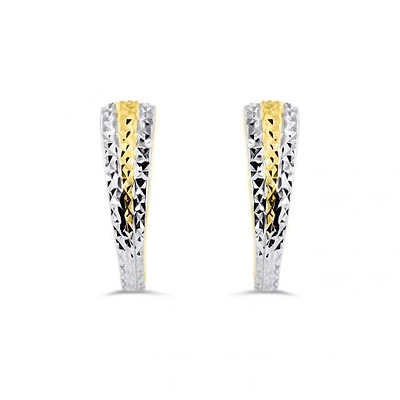 10K Yellow Gold Hoops