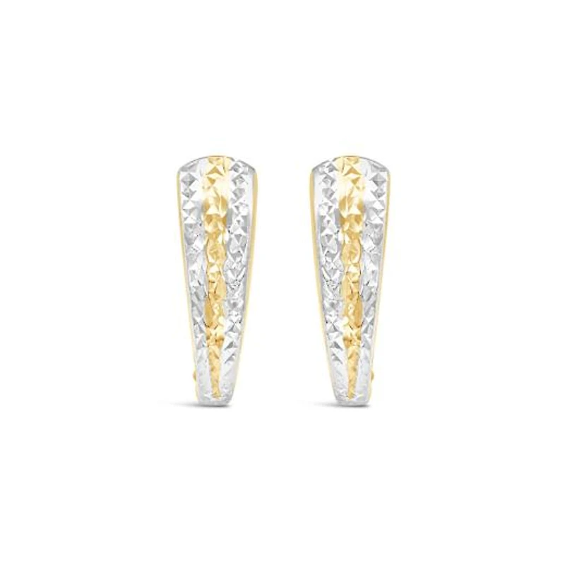 10K Yellow Gold Hoops