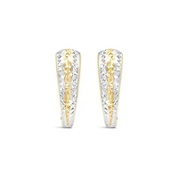 10K Yellow Gold Hoops