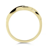 10K Yellow Gold 0.05CTW Stackable Diamond Ring
