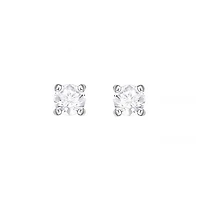 Swarovski Attract Round Pierced Earrings
