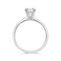 Glacier Fire 14K White Gold 1.00CT Solitaire Ring