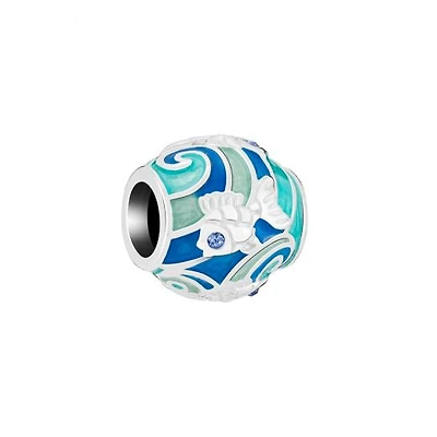 Chamilia Sterling Silver Swarovski Swimming Goldfish Treasure