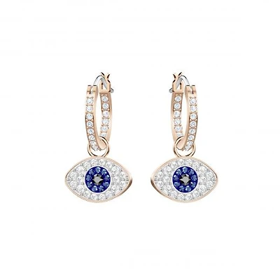 Swarovski Duo Evil Eye Earrings