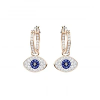 Swarovski Duo Evil Eye Earrings
