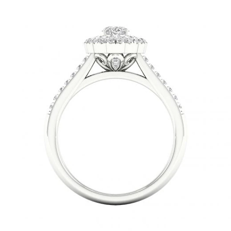 My Diamond Story 14K White Gold 1.00CTW Bridal Ring
