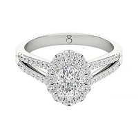 My Diamond Story 14K White Gold 1.00CTW Bridal Ring