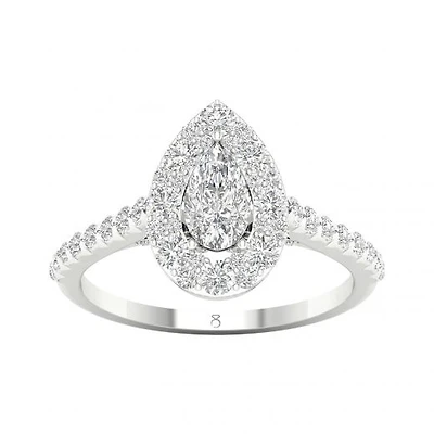 My Diamond Story 14K White Gold 1.20CTW Bridal Ring
