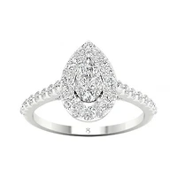 My Diamond Story 14K White Gold 1.20CTW Bridal Ring