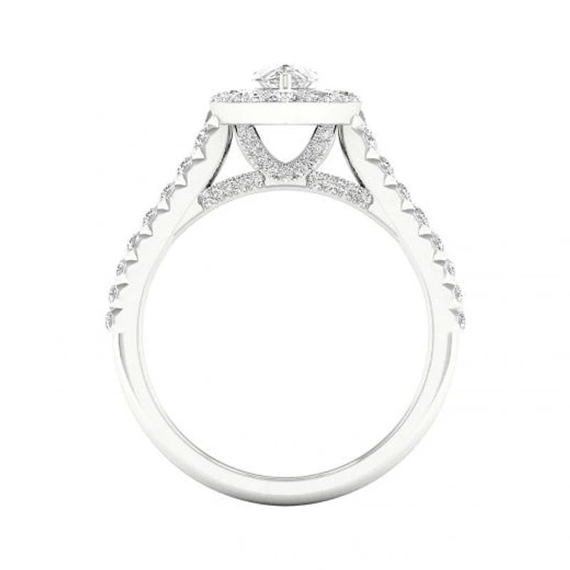My Diamond Story 14K White Gold 1.20CTW Bridal Ring
