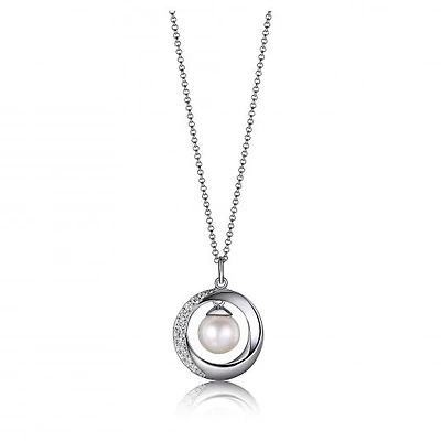 Elle "Majestic" 16+2" Cubic Zirconia Circle