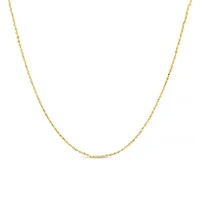 10K Yellow Gold 18" 0.90mm Serpentine Chain