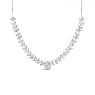 Sonia Danielle Sterling Silver Cubic Zirconia Necklace